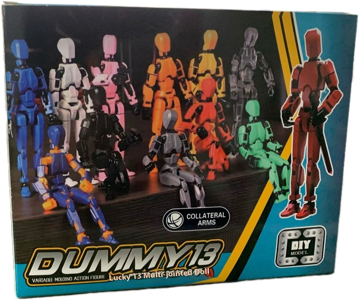 Robot Shapeshift à Articulations Multiples - Figurine d'Action Imprimée en 3D