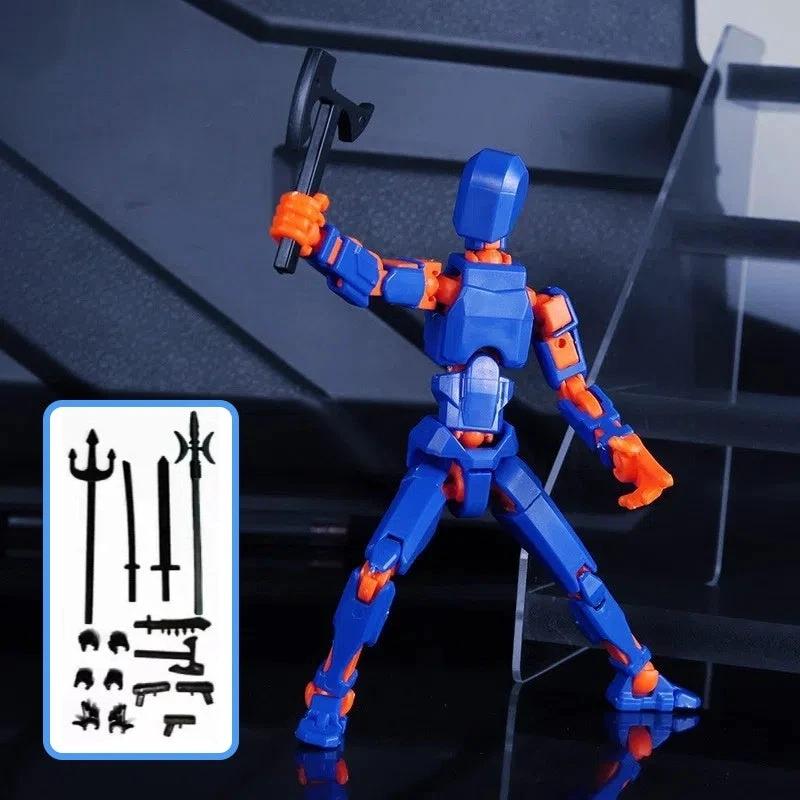 Robot Shapeshift à Articulations Multiples - Figurine d'Action Imprimée en 3D