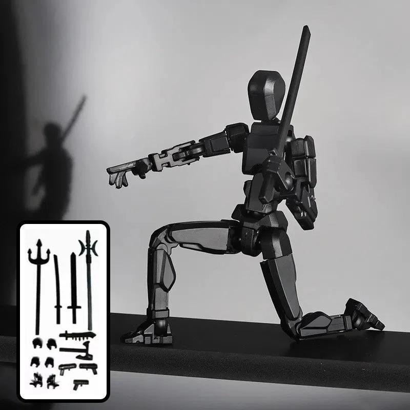 Robot Shapeshift à Articulations Multiples - Figurine d'Action Imprimée en 3D