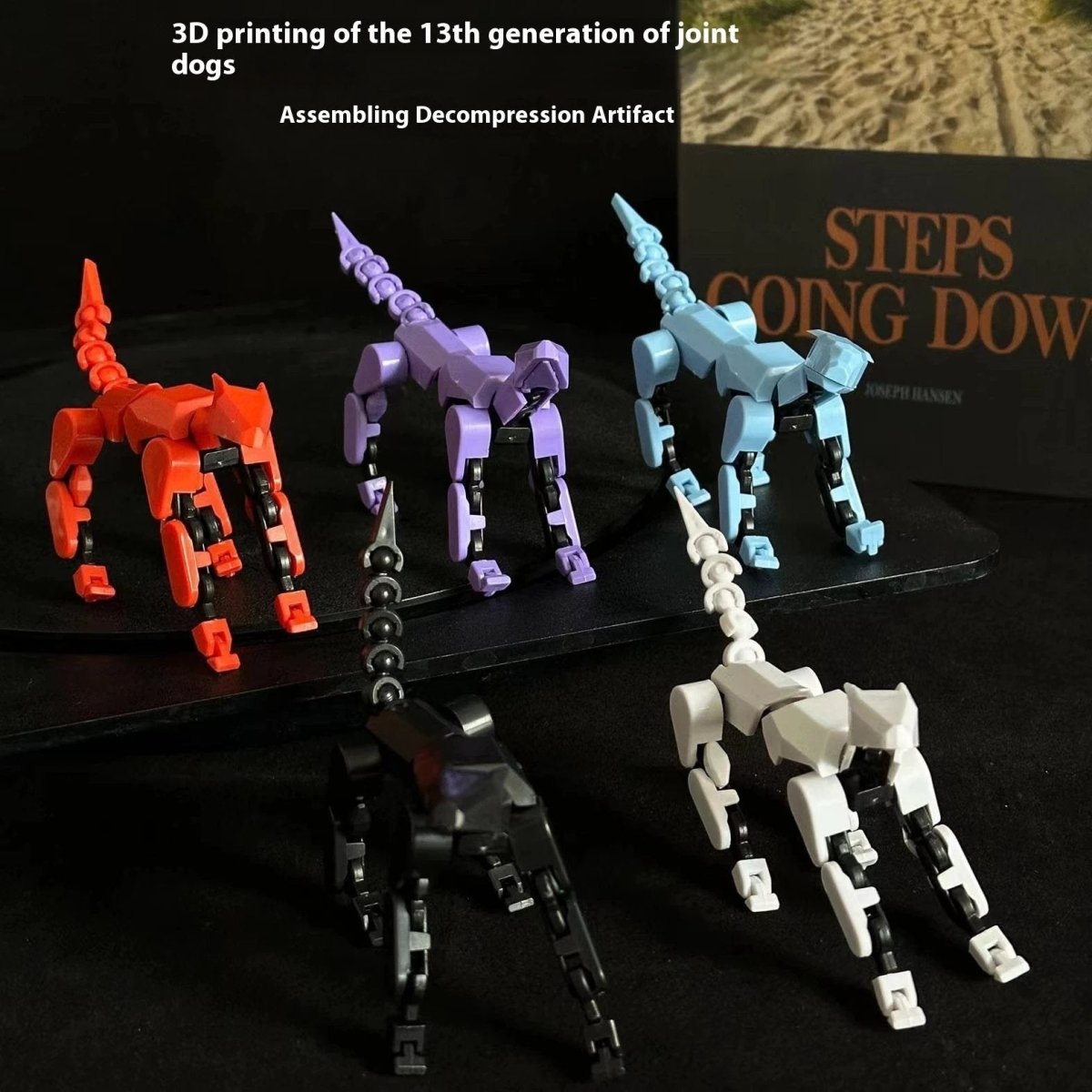 Robot Shapeshift à Articulations Multiples - Figurine d'Action Imprimée en 3D