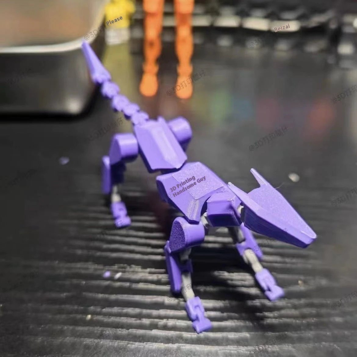 Robot Shapeshift à Articulations Multiples - Figurine d'Action Imprimée en 3D