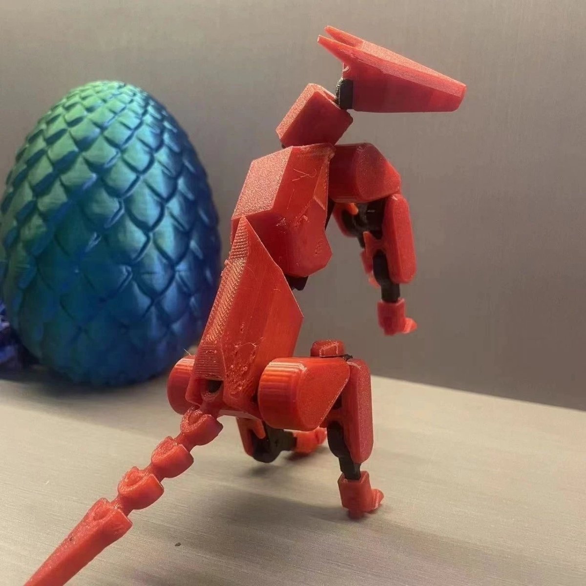 Robot Shapeshift à Articulations Multiples - Figurine d'Action Imprimée en 3D
