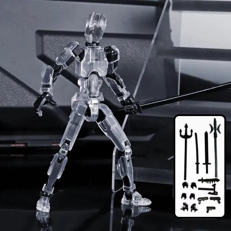 Robot Shapeshift à Articulations Multiples - Figurine d'Action Imprimée en 3D