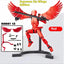 Robot Shapeshift à Articulations Multiples - Figurine d'Action Imprimée en 3D