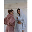 Conjunto Deportivo de Chaqueta con Capucha Casual para Mujeres Otoño e Invierno