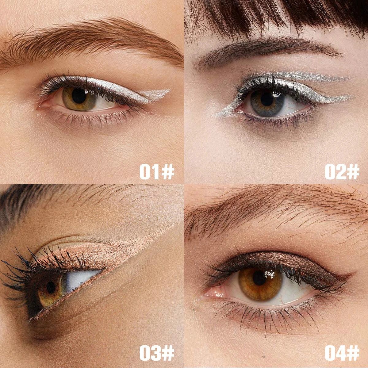 Ensemble de Crayons Eyeliner Étanches Colorés PHOFAY - Couleurs Audacieuses pour Looks Créatifs