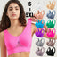 Plus Size Women's Push-Up Sports Bra for Active Lifestyles