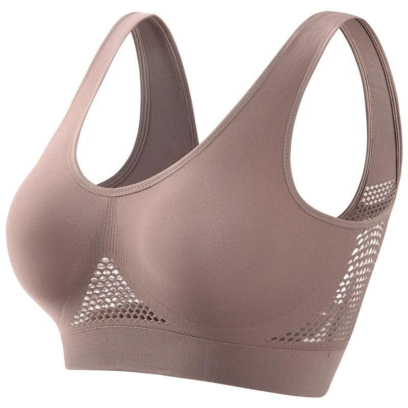 Plus Size Women's Push-Up Sports Bra for Active Lifestyles
