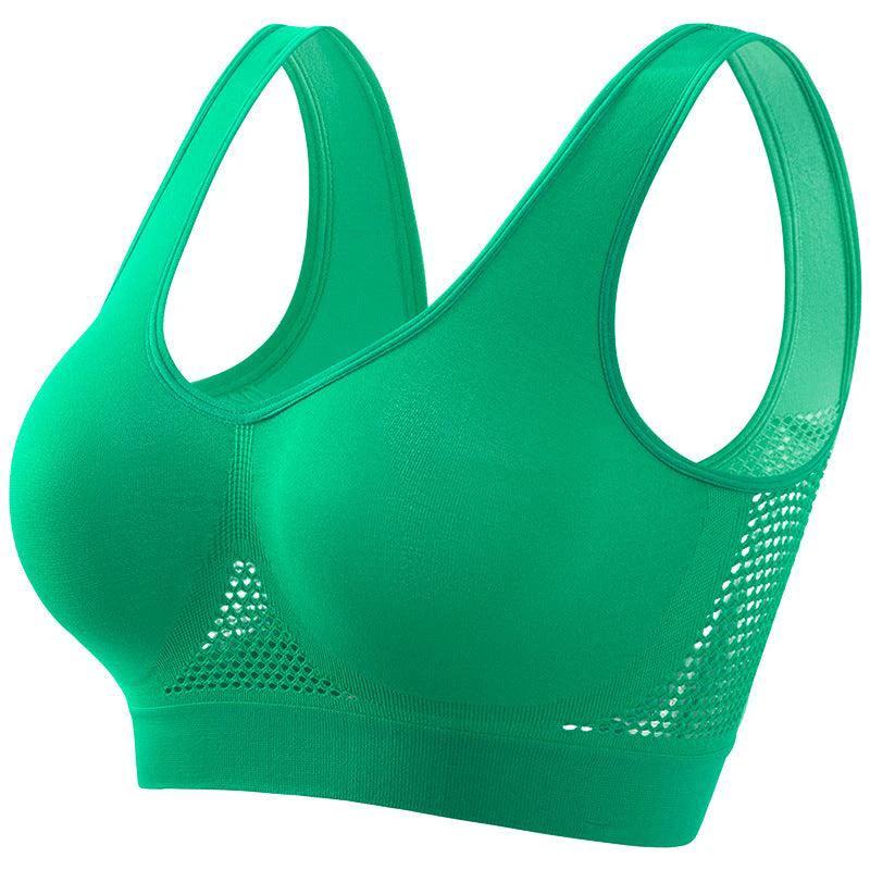 Plus Size Women's Push-Up Sports Bra for Active Lifestyles