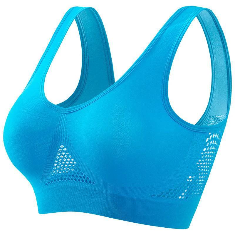 Plus Size Women's Push-Up Sports Bra for Active Lifestyles