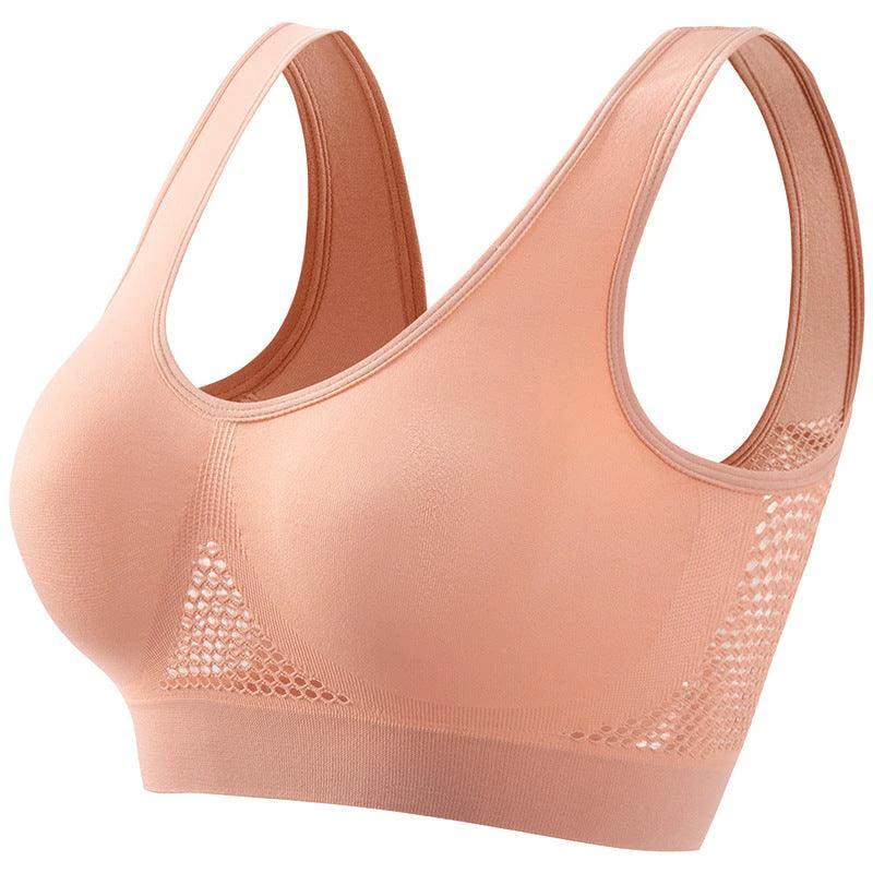 Plus Size Women's Push-Up Sports Bra for Active Lifestyles