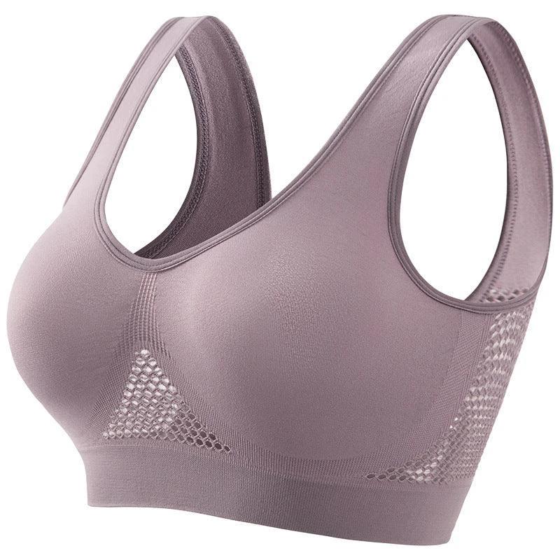 Plus Size Women's Push-Up Sports Bra for Active Lifestyles