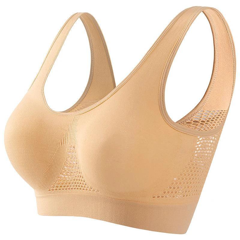 Plus Size Women's Push-Up Sports Bra for Active Lifestyles