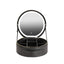 Round Smart LED Makeup Bag with Mirror Lights