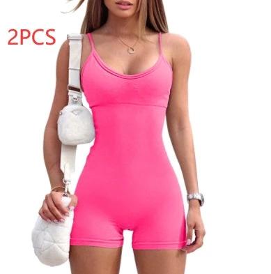 Mono Corto con Tirantes para Mujeres - Ropa Activa Elegante