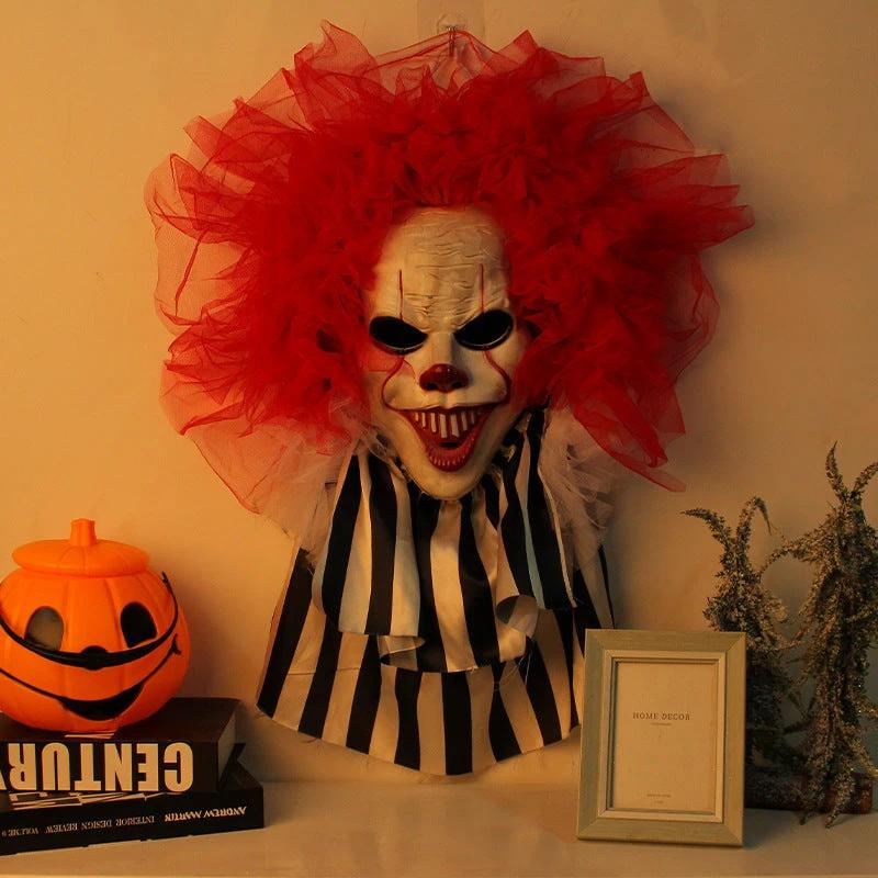 Guirnalda de Payaso Horrorífico de Halloween