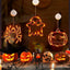Luces LED para Ventanas de Halloween - Decoración Espeluznante