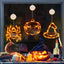 Luces LED para Ventanas de Halloween - Decoración Espeluznante