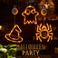 Luces LED para Ventanas de Halloween - Decoración Espeluznante