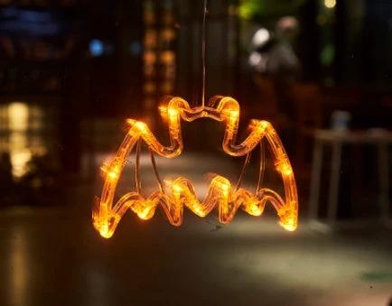 Luces LED para Ventanas de Halloween - Decoración Espeluznante