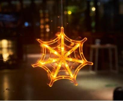 Luces LED para Ventanas de Halloween - Decoración Espeluznante