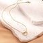 Collar de Corazón Hueco de Acero Inoxidable con Torcido