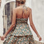 Summer Printed Halter Dress - Boho Backless A-Line