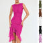 Vestido sin mangas ajustado de verano para mujeres
