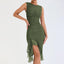Vestido sin mangas ajustado de verano para mujeres
