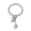 Thick Chain Lock and Key Pendant Necklace