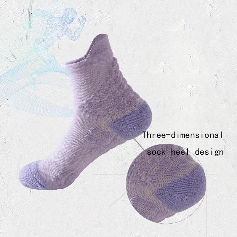 Calcetines de Crew para Mujer TrailBliss - 6 Pares con Amortiguación y Transpirables