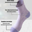 Calcetines de Crew para Mujer TrailBliss - 6 Pares con Amortiguación y Transpirables