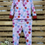 Pyjamas imprimés d'amour pour la Saint-Valentin - Ensemble assorti parent-enfant