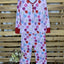 Pyjamas imprimés d'amour pour la Saint-Valentin - Ensemble assorti parent-enfant