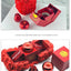Valentine's Day Crystal Pendant Necklace Set in Soap Rose Gift Box