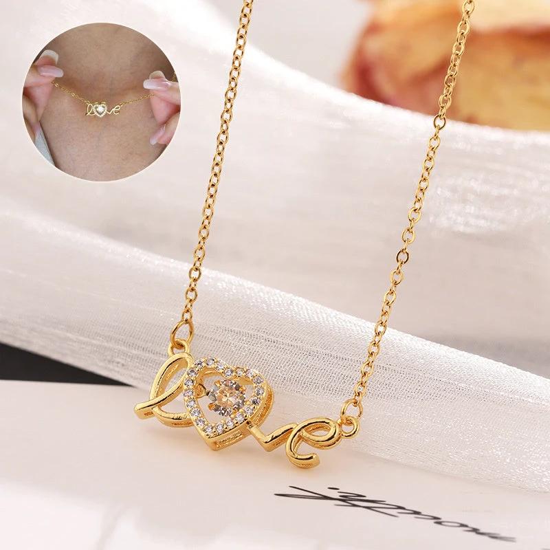 Collar de Clavícula de Acero de Titanio - Joyería de Moda Elegante