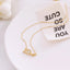 Collar de Clavícula de Acero de Titanio - Joyería de Moda Elegante