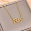 Collar de Clavícula de Acero de Titanio - Joyería de Moda Elegante