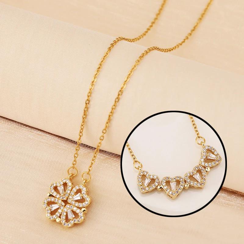 Four-leaf Clover Titanium Steel Necklace