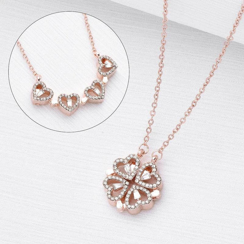 Four-leaf Clover Titanium Steel Necklace