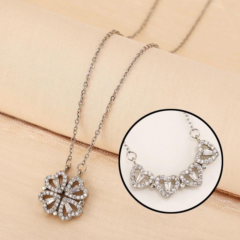 Four-leaf Clover Titanium Steel Necklace