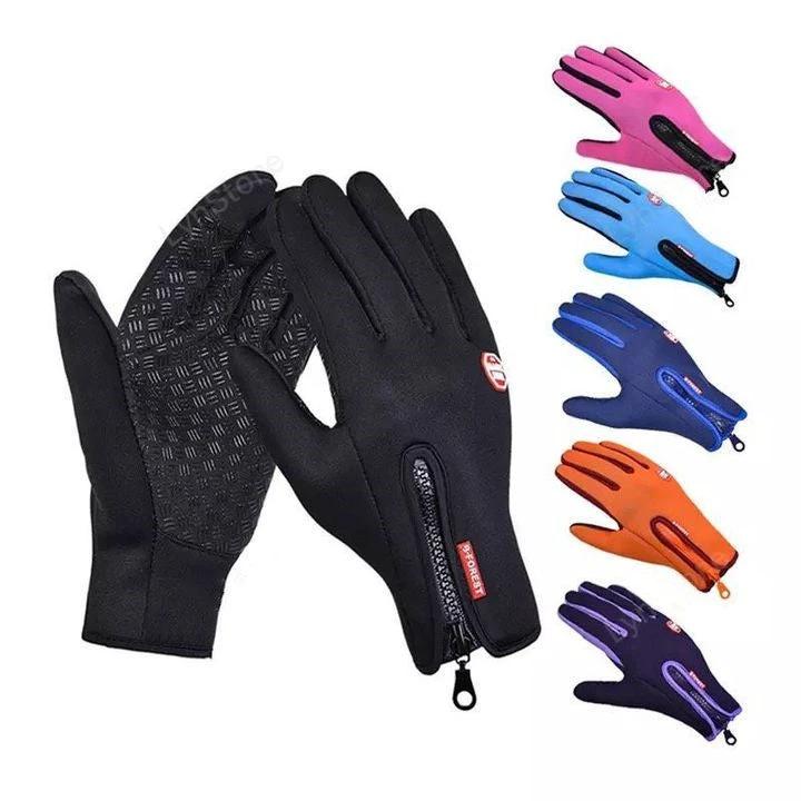 Guantes de Montar Táctiles de Invierno Premium con Forro de Forro Polar