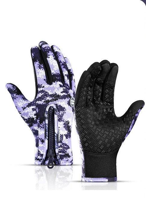 Guantes de Montar Táctiles de Invierno Premium con Forro de Forro Polar