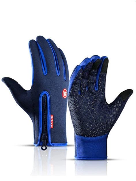 Guantes de Montar Táctiles de Invierno Premium con Forro de Forro Polar