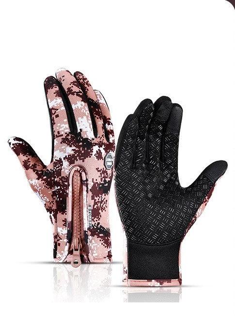 Guantes de Montar Táctiles de Invierno Premium con Forro de Forro Polar