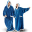Hoodie Blanket TV d'hiver - Pullover surdimensionné avec poches