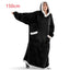 Hoodie Blanket TV d'hiver - Pullover surdimensionné avec poches
