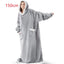 Hoodie Blanket TV d'hiver - Pullover surdimensionné avec poches