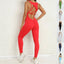 Combinaison de Yoga à Dos en V pour Femmes - Vêtements de Sport Premium