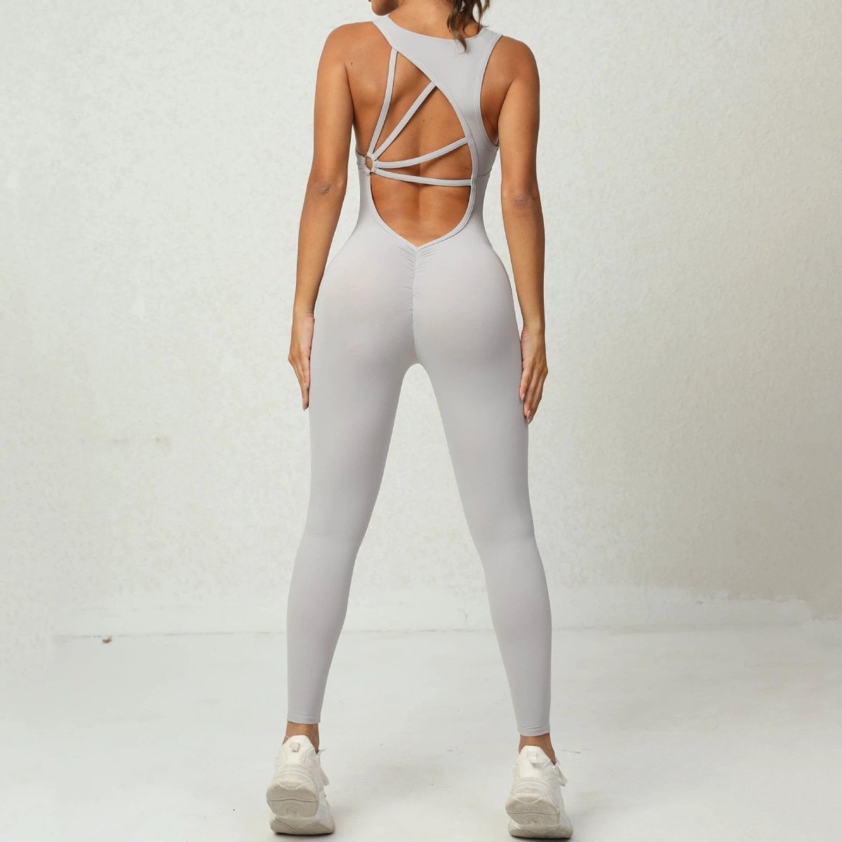 Combinaison de Yoga à Dos en V pour Femmes - Vêtements de Sport Premium